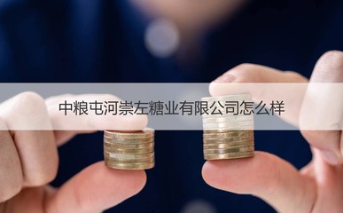 中粮屯河崇左糖业概况及员工薪酬与进出口贸易管理分析
